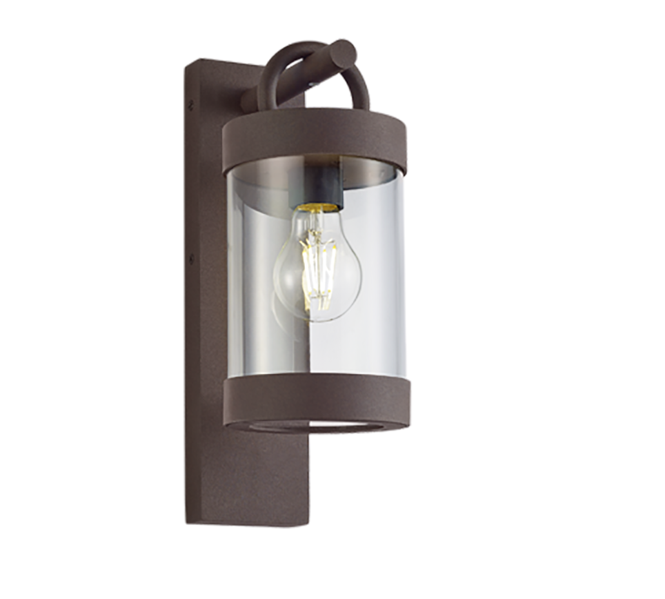 Sambesi wall light E27 Photocell Copper