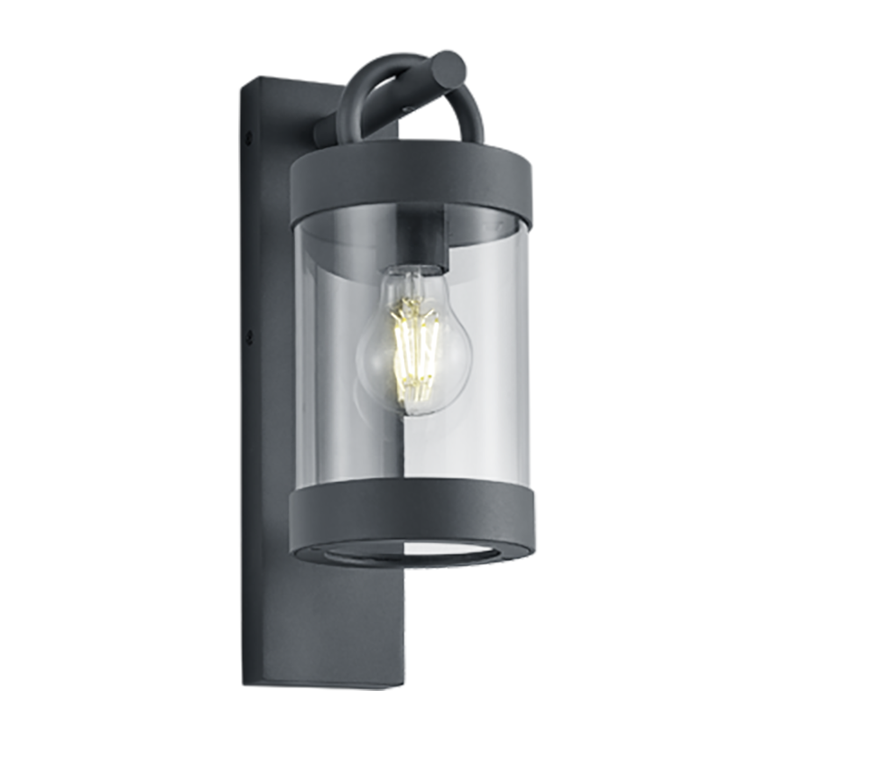 Sambesi Wall Light Anthracite E27 with Photocell