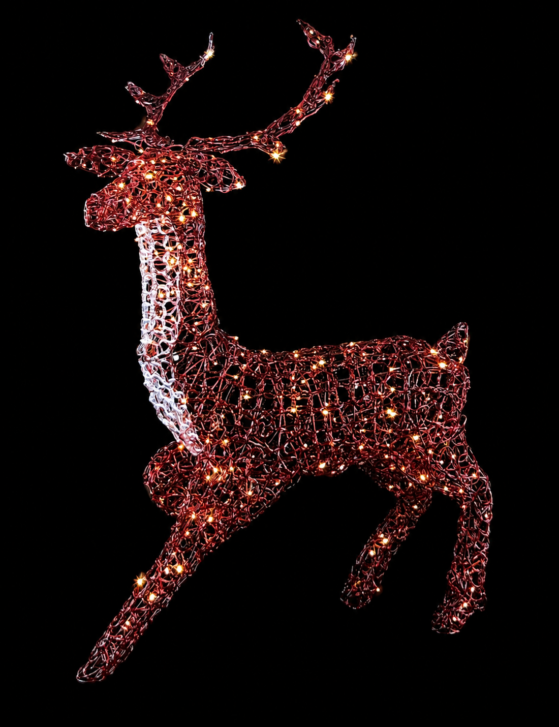 1.5m Soft Acrylic Stag with 300 LEDs