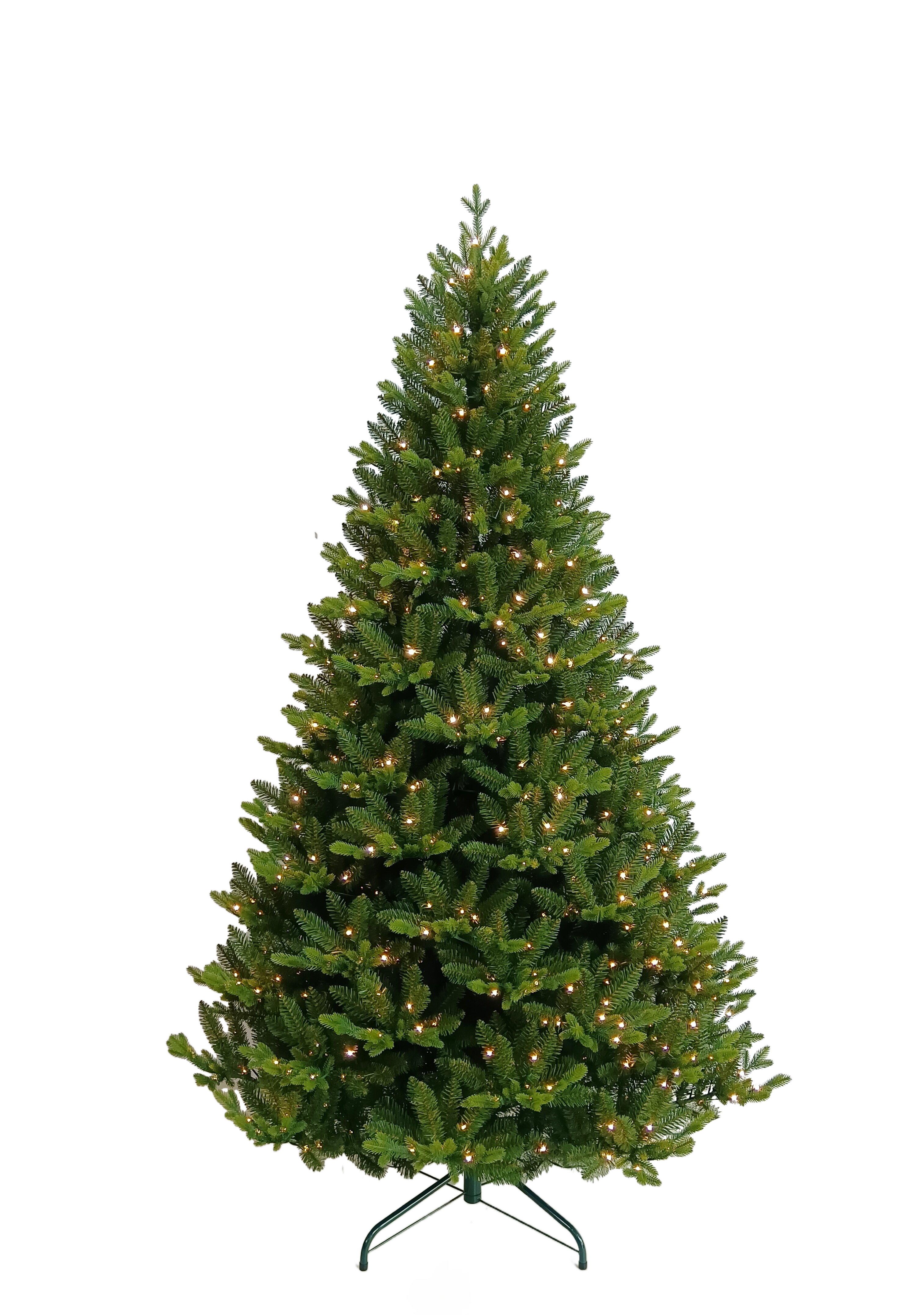 Montpellier Fir 7.5ft Tree &#38; 600 Warm White Leds