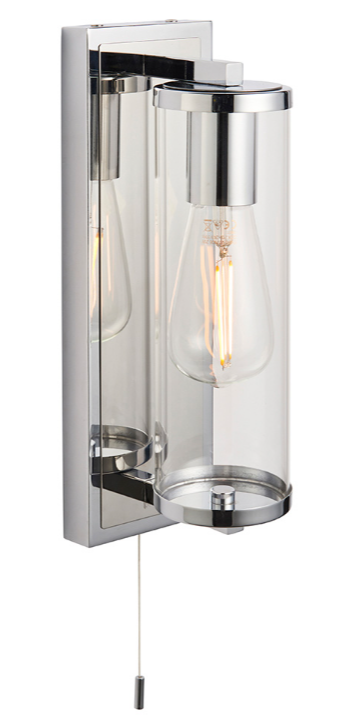 Taylor 1Lt Wall Light - Chrome
