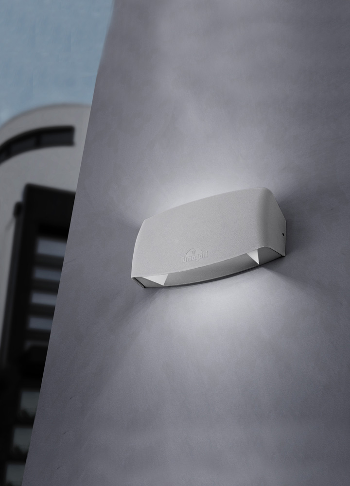 Abram 190 Grey Up/Down 10.5W R7s CCT LED