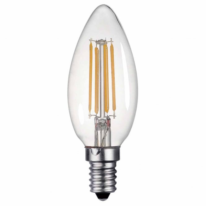 Dar  Candle 4W E14 Clear Dimmable  2700K