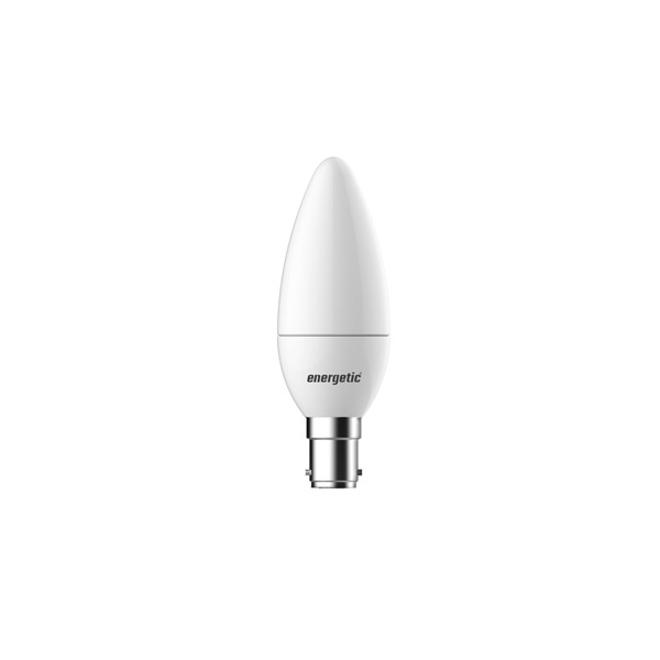 Energetic B15 LED frost candle lamp 5.9W 2700K **