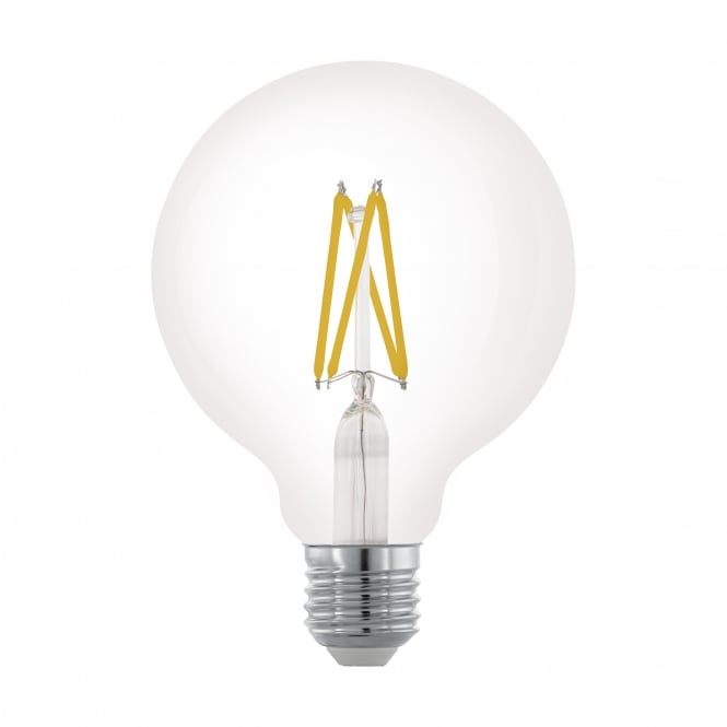 DAR  Globe Lamp E27 Clear  6W Dimmable 2700K