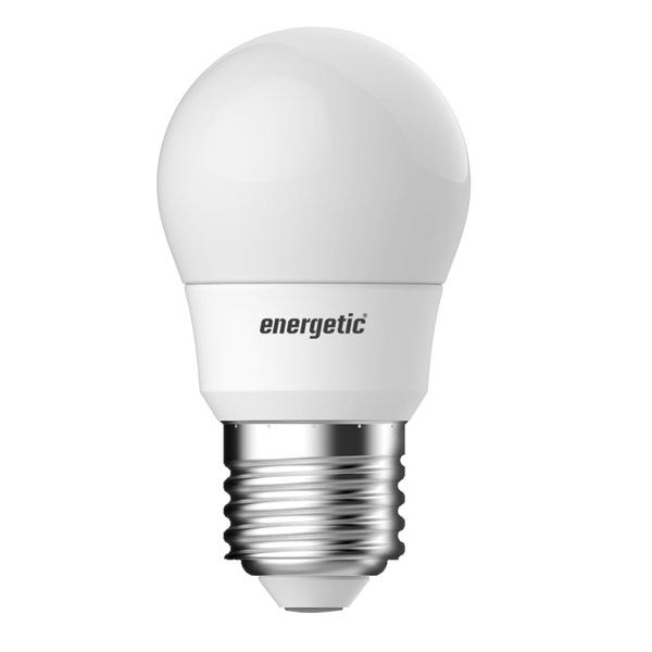 Energetic E27 LED Frost Golf Ball 5.9W 2700K **