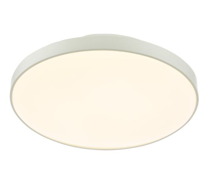 ESSIEN FLUSH WHITE ACR/WHITE FRAME LED IP44