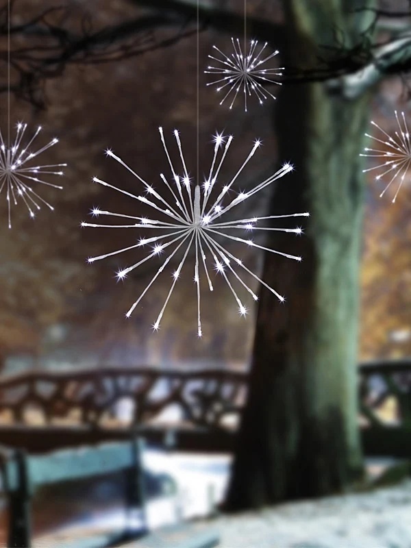 45cm 4pc Sparkleball with 200 White LEDs