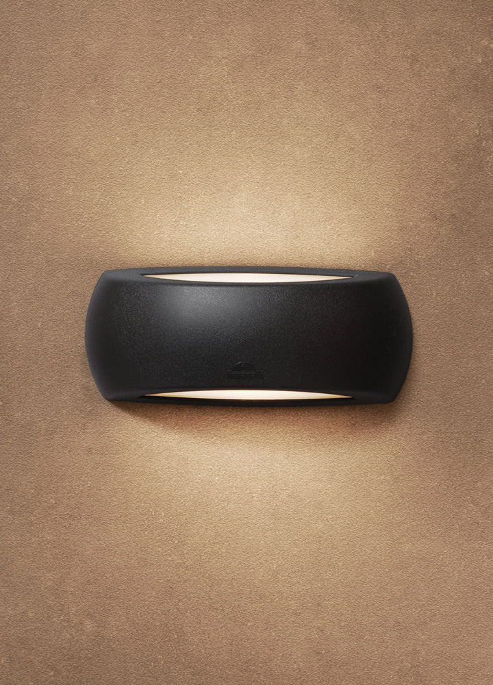 Francy Up/Down Surface Mount E27 Bulkhead - Black