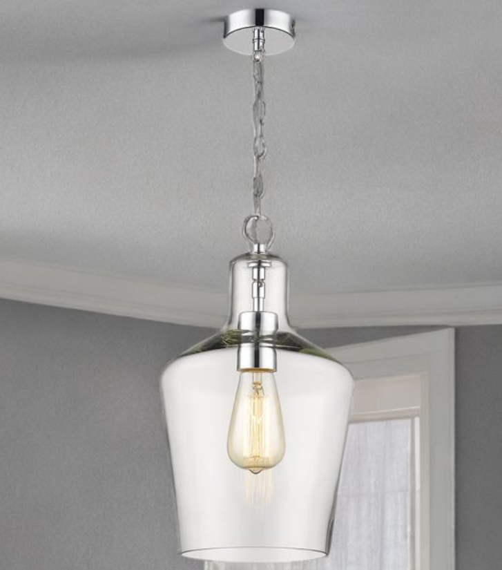 1L Taylor Chrome Pendant