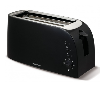 Morphy Richards  4 Slice Toaster - Black