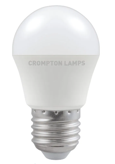 Crompton 5.5W LED G/B Non-Dim E27 Lamp 4000K