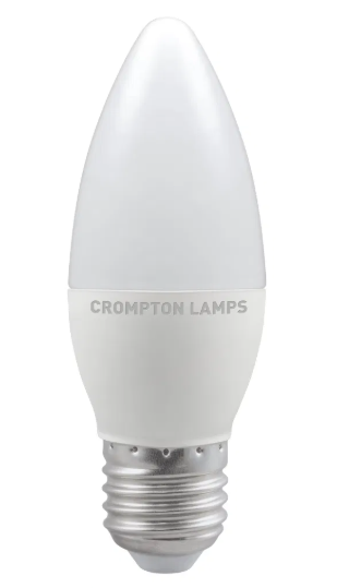 Crompton LED 5.5W E27  Candle Lamp 4000K