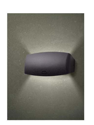 Abram 190 Black Up/Down  7.5W R7s CCT LED