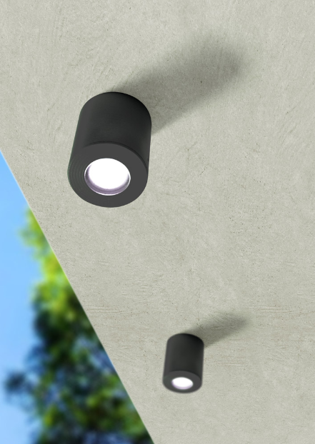 Fumagalli Franca 90 Ceiling 3.5W GU10 Blk