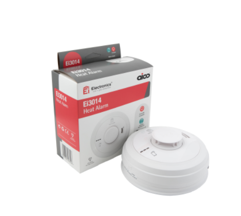 EI Mains Heat Alarm 10-Year Battery Rechargeable