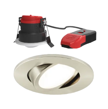 Prism Pro CCT Fire Rated Gimbal M/Watt S/Chrome