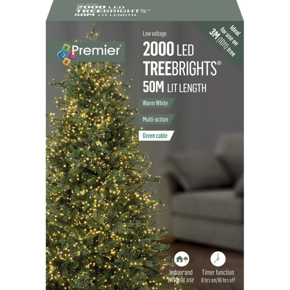 2000 Multi-Action TreeBrights Warm White 