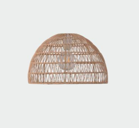 Evens Natural Raffia E27 Shade 405x225mm