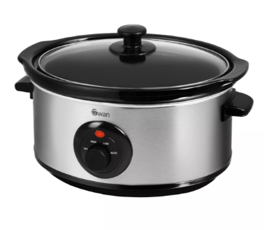 Swan  3.5L S/Steel Slow Cooker