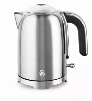 Swan Solace 1.7L Stainless Steel   Kettle- SS