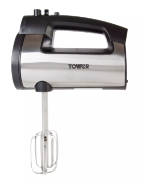 Tower 300w S/S Hand Mixer