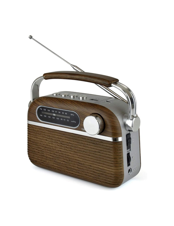 Lloytron Vintage Rechargable Radio FM/AM & Bluetooth