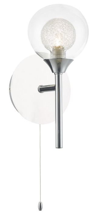 Zeke Wall Light Chrome
